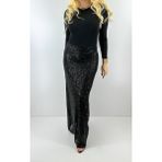 Modaonna Siyah Maxi Payet Etek - 5-Siyah