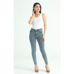 Modaplaza Kadın Kot Kar Yıkama Pantolon 1451 - 28 - Mavi