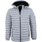 Modarar Erkek Şişme Mont Dar Kesim Açık Gri Renk RAR01365 - 2XL