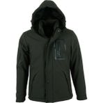Modarar RAR01363 Su ve Rüzgar Geçirmez Softshell Haki Erkek Mont