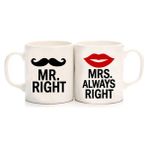 Modaroma Mr. Right-Mrs. Always Right Sevgili Kupa