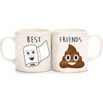Modaroma Tuvalet Kağıdı And Kaka Best Friends Kupa