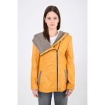 Modarz Kadın Deri Mont 07KSN - Sarı - 3XL