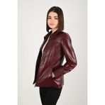 Modarz Kadın Deri Mont 1121MDRZ - Bordo