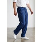 modasende Erkek Lacivert Oversize Ottoman Kumaş Pantolon