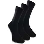 ModaSize 3 Adet Erkek Bambu Lastiği Sıkmayan Diyabetik Çorap - 40 - 45 - Çok Renkli