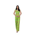 ModaSize(15677) Yeşil Pullu Yelek ve Pantolon Takım-S-
