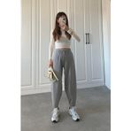 ModaSize(3884) Kadın Krep Kumaş Balon Pantolon-S-