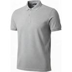 ModaSize(6706) Erkek Pike Kumaş Düğmeli Yaka Regular Fit Günlük Kısa Kol Tişört T-Shirt - Gri-XL-
