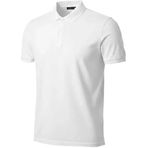 ModaSize(6715) Erkek Pike Kumaş Düğmeli Yaka Regular Fit Günlük Kısa Kol Tişört T-Shirt - Beyaz-M-
