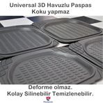 Modatools Tofaş Serçe 3D Havuzlu Universal Oto Paspas