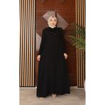 MODAVİTA Yeni Sezon Cool/comfort Ferace - Siyah
