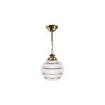 Modavize Gold detaylı Camlı Tekli (15 cm çap) Avize NoColor-d1697b53