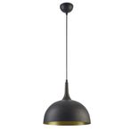 Modavize MANİLA MODERN Salon - Mutfak - Cafe RETRO METAL CAFE-MUTFAK SİYAH TEKLİ SARKIT AVİZE SİYAH 33 x 70