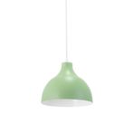 Modavize RİMA MODERN Salon - Mutfak - Cafe METAL SIVAMA RENKLİ TEKLİ SARKIT AVİZE (ÇAP 20CM) YEŞİL 100 x 18