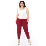 modayız Bordo Esnek Pantolon 21c-0987