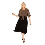 modayız Işıltılı Büyük Beden Abiye Elbise 15e-2392