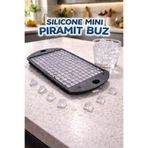Mode Cool Silicone Mini Piramit Buz Kalıbı – Çoklu Mini Buz Yapıcı Silikon Buzluk