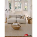 Mode Togg Soft Kanepe 2 Modül Kırık Beyaz Keten Kumaş İşbir Sünger(Dairenize Teslim) Kırık Beyaz