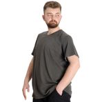 Mode XL 20150 Haki V Yaka Erkek T-shirt