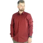 Mode XL 20351 Bordo Erkek Gömlek