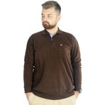 Mode XL 20441 Sütlü Kahve Erkek Sweatshirt