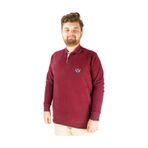 Mode XL 20444 Bordo Erkek Sweatshirt
