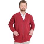 Mode XL 20551 Bordo Erkek Hırka