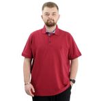 Mode XL 20553 Bordo Erkek T-shirt