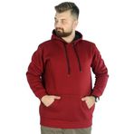 Mode XL 20562 Bordo Erkek Sweatshirt