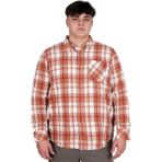 Mode XL 21394 Kiremit Ekose Oduncu Erkek Gömlek