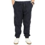 Mode XL 21927 Lacivert Doğa Gabardin Kargo Jogger Erkek Pantolon