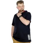 Mode XL 22178 Barcode Lacivert Erkek T-shirt