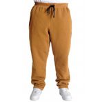 Mode XL 22507 Camel 3 İplik Fermuarlı Düz Paça Erkek Eşofman Altı