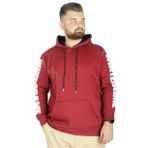 Mode XL 22541 Bordo Erkek Sweatshirt