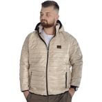 Mode XL 22602 Bej Kapitone Erkek Mont