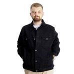 Mode XL 22800 Paris Star Siyah Erkek Kot Mont