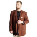 Mode XL 23025 Taba Mono Yaka Klasik Erkek Ceket