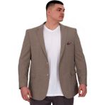 Mode XL 23028 Britanya Vizon Blazer Erkek Ceket