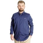 Mode XL 23303 Lacivert Uzun Kol Tom Oxford Erkek Gömlek