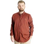 Mode XL 23303 Mürdüm Uzun Kol Tom Oxford Erkek Gömlek