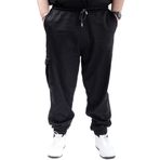Mode XL 23912 Siyah Keten Erkek Pantolon