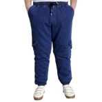Mode XL 23919 Chief Blue Mavi Lastikli Erkek Kot Pantolon