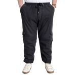 Mode XL 23919 Chief Blue Siyah Lastikli Erkek Kot Pantolon