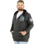 Mode Xl Erkek Sweat Kapşonlu Fermuarlı You Earn 22521 Antramelanj - 2XL - Antrasit