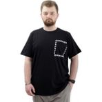 Mode XL U24051 Number Siyah Erkek T-shirt