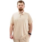 Mode XL U24337 Jakar Bej Erkek T-shirt