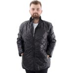 Mode XL U24610 Siyah Dik Yaka Erkek Mont