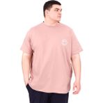 Mode XL U25024 Great Gül Rengi Bisiklet Yaka Erkek T-shirt