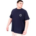 Mode XL U25024 Great Lacivert Bisiklet Yaka Erkek T-shirt